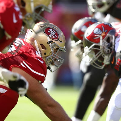 49ers players face off again the Buccaneers