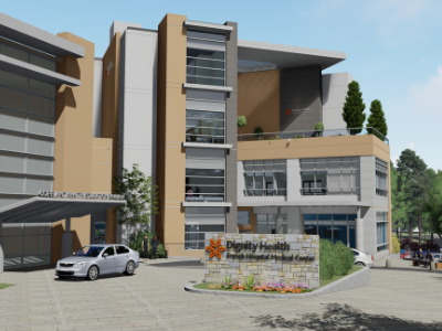 Rendering of the new Patient Care Tower