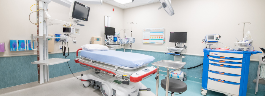 Trauma Room in the Oppenheimer Family Center for Emergency Medicine