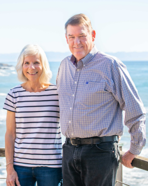 Portrait of Nancy and Randy Flamm