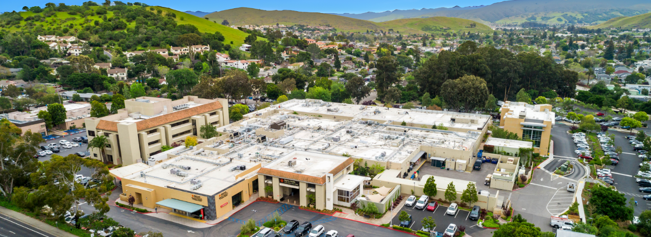 French Hospital aerial view French Hospital aerial view