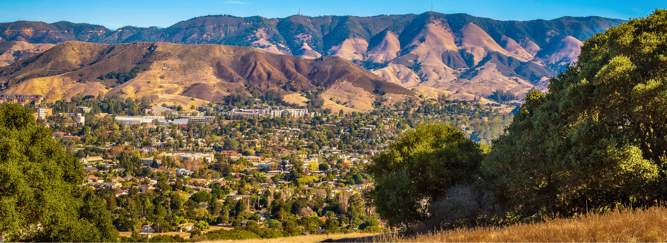 Panoramic photo of San Luis Obispo Panoramic photo of San Luis Obispo