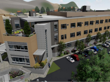 Rendering of the new Patient Care Tower