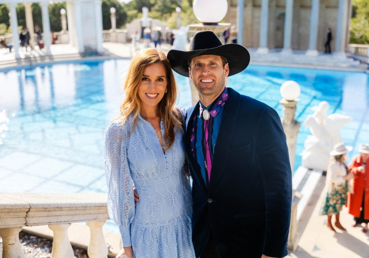 Share the Hope guests at the Hearst Castle Neptune Pool