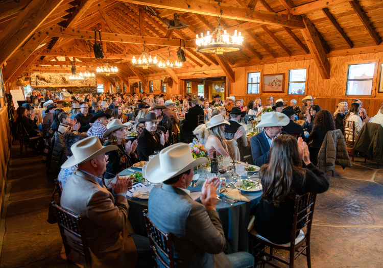 Share the Hope guests at the Hearst Ranch Dairy Barn 