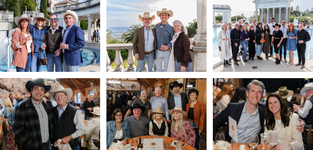 Collage of photo from 2026 Share the Hope showing guests and the event.