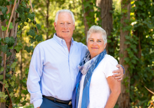 Portrait of Steve and Karen Chubon
